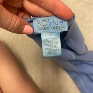 light blue long sleeve shirt